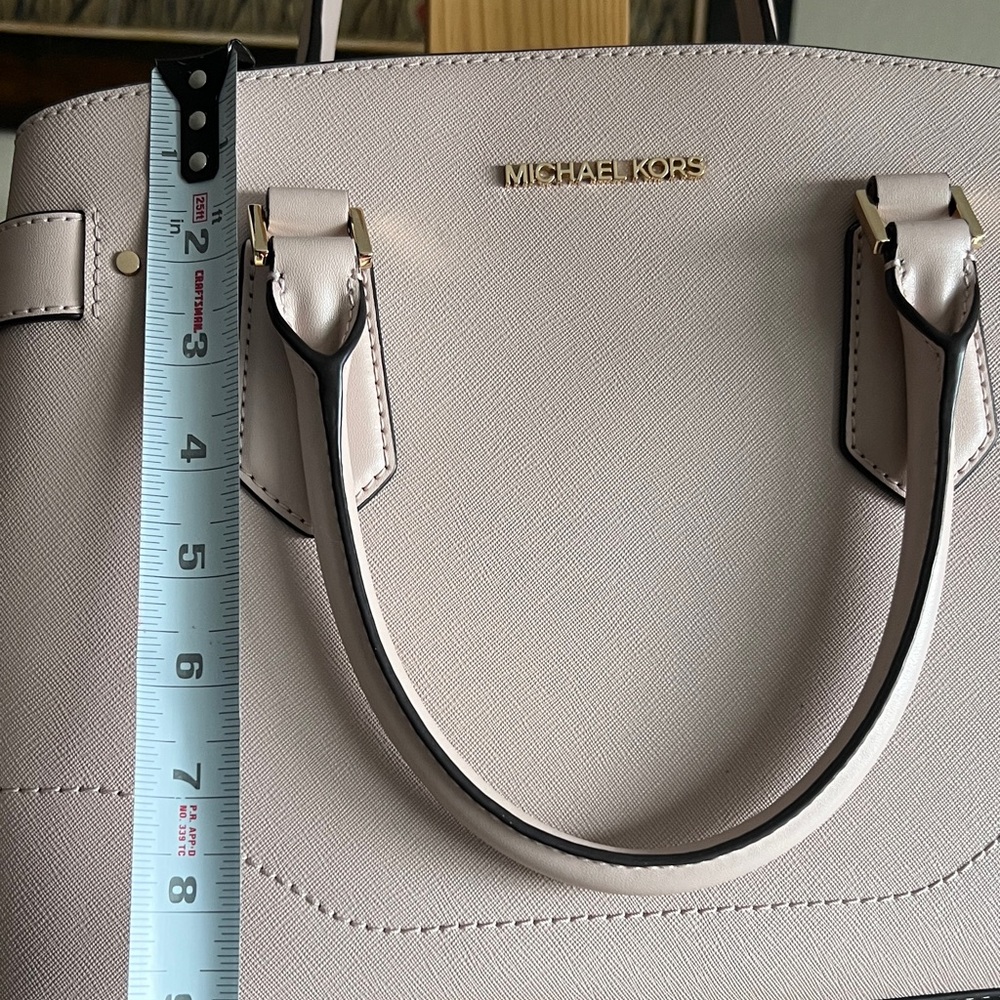 Michael Kors Women's Light Gray Satchel - Picture 11 of 13